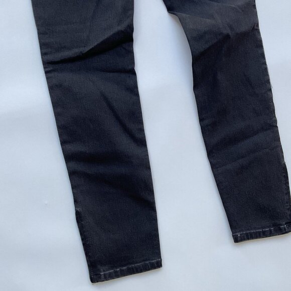 Guess Women’s Marilyn 3 Zip Black Skinny Jeans Super Stretch Ankle Zip Size 25 - Picture 7 of 11